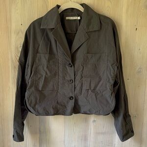 Cropped Utility Jacket Size XS